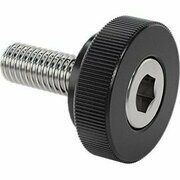 BSC PREFERRED Plastic-Head Thumb Screw with Hex Drive 10-32 Thread Size 1/2 Long, 10PK 98704A525